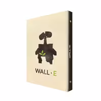 دفتر کلاسوری 100 برگ پدیده نقش مدل 26 حلقه کالکشن انیمیشن طرح والی wall.e کد 03
