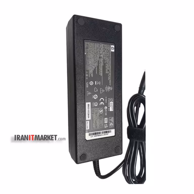 شارژر لپ تاپ اچ پی Adaptor HP 120W 18.5V 6.5A orginal