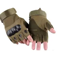 دستکش تاکتیکال مدل نیم پنجه در سه رنگ