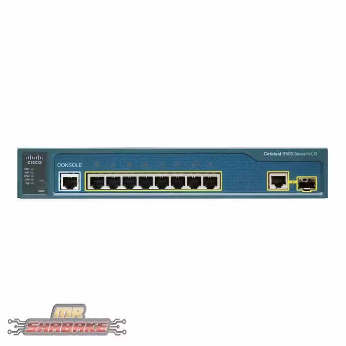 قیمت و خرید سوئیچ سیسکو WS-C3560-8PC-S | مسترشبکه