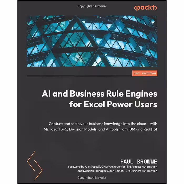 کتاب زبان اصلی AI and Business Rule Engines for Excel Power Users