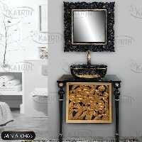 روشویی کابینتی مدل مینیاتور کاترین طول 65 ارسال به سراسر ایران