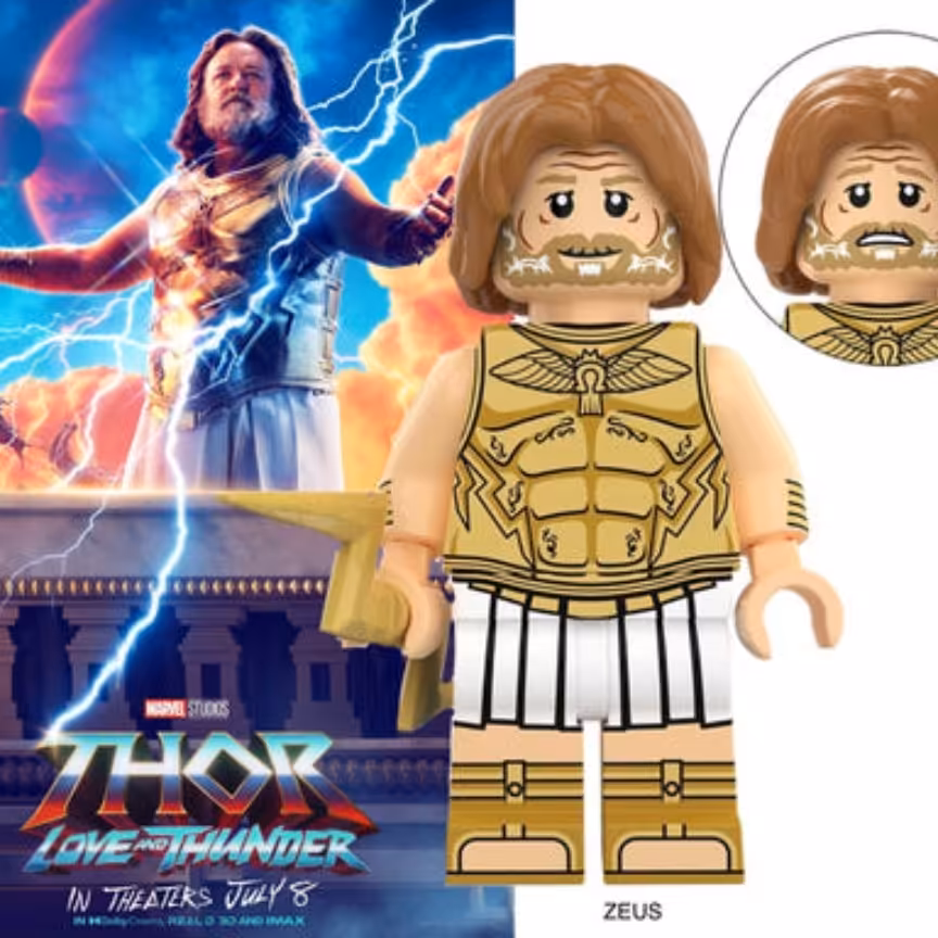 لگو مینی فیگور زئوس سری ثور مارول دو چهره