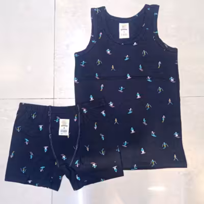 ست رکابی شورت پادار پسرانه بسیار اعلا