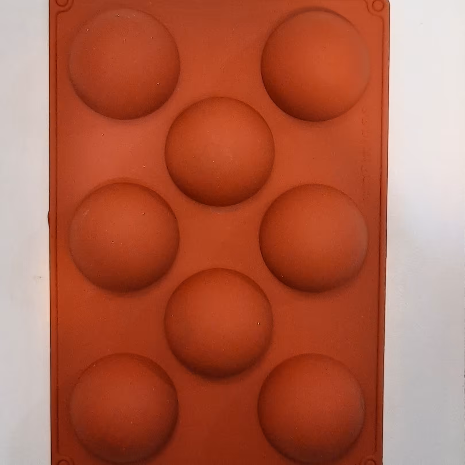 قالب سیلیکون نیمکره (سایز 6)