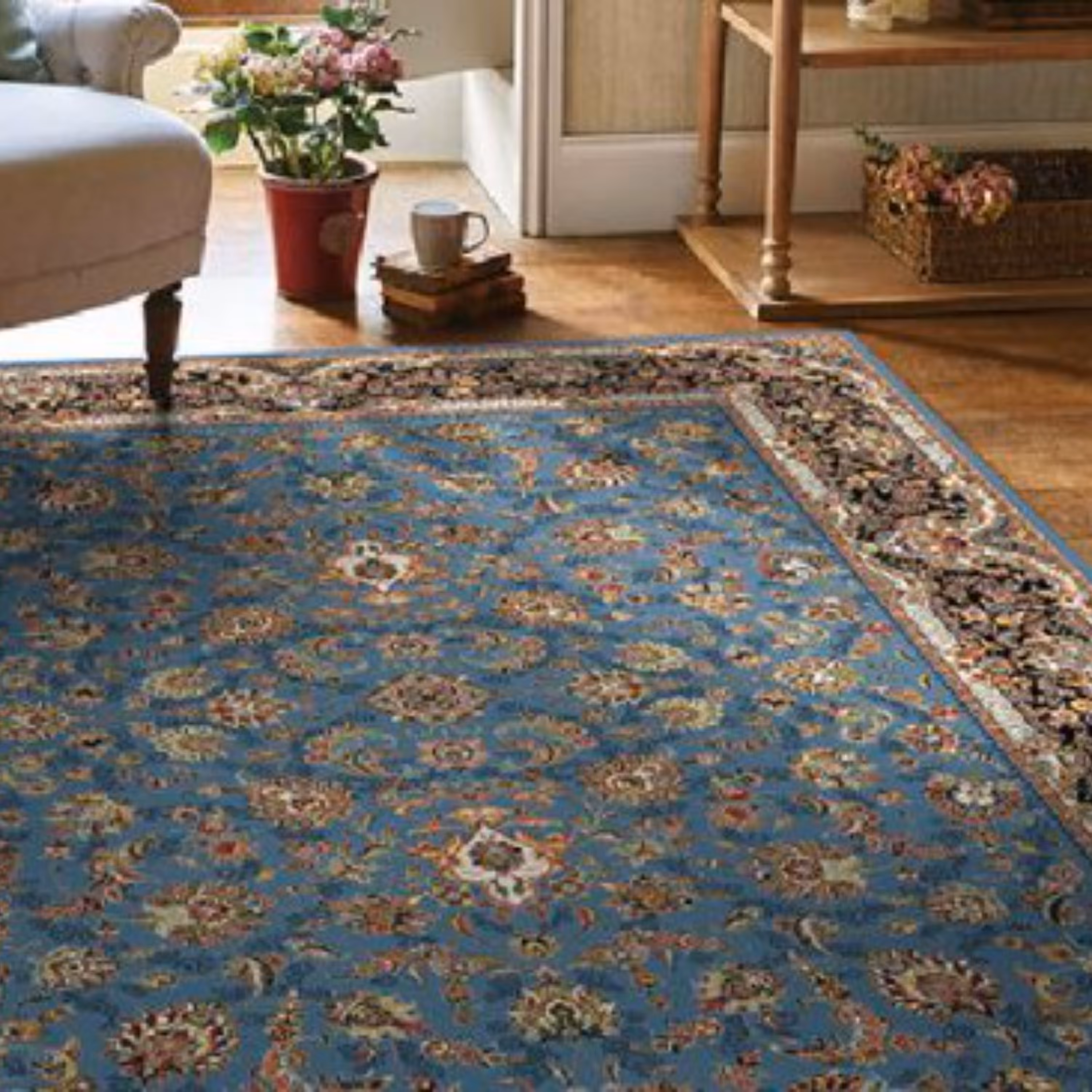 روفرشی کشدار (روکش فرش) شانل ضخیم  ضد آب و ضد لک سایز 12متری (قابل شستشو) کد 498