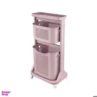 سبد رخت چرک لیمون مدل بافت