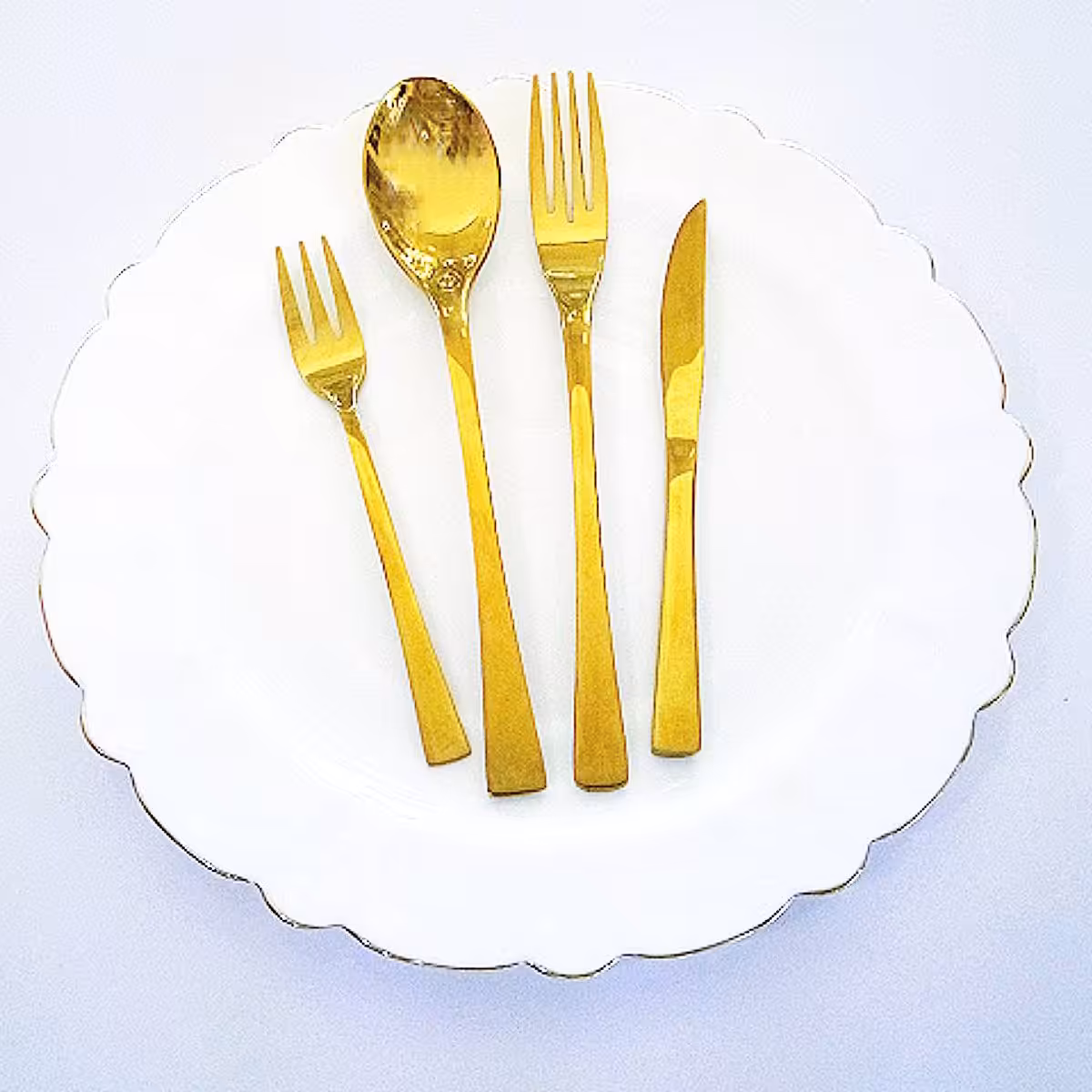 قاشق چنگال دهنه اروپایی یونیک اصل