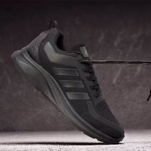 کفش آدیداس مشکی زنانه سایز 37 کد 101