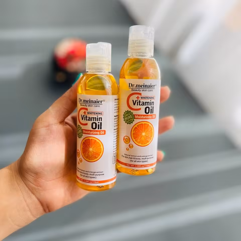 سرم روغن ویتامین c