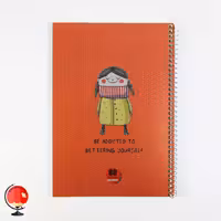 دفتر مشق 80 برگ سیمی طرح سرمایی آپادانا