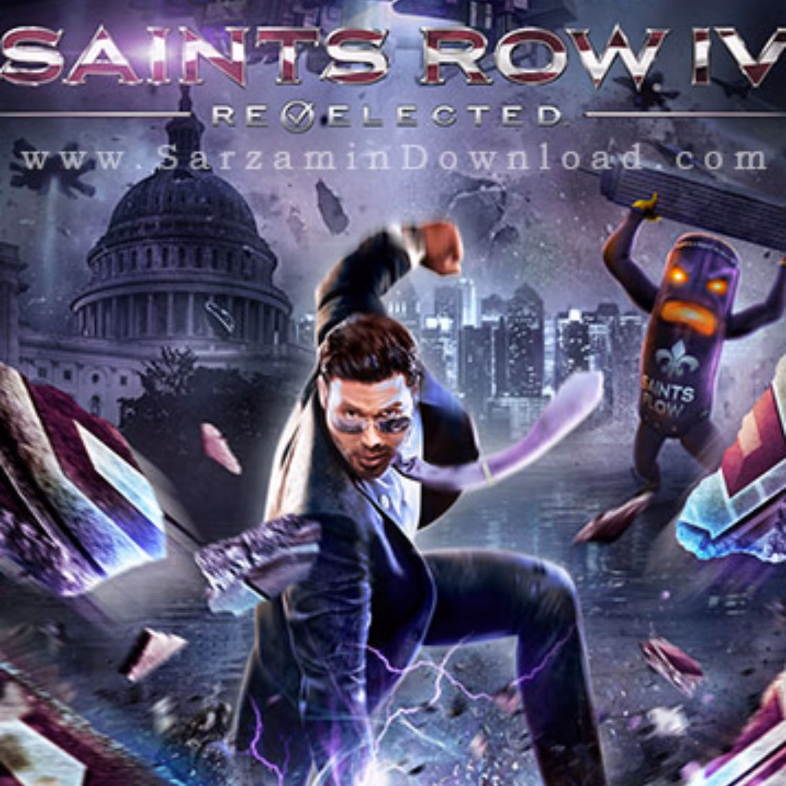 بازی دنیای باز و خاص و زیبای Saint Row IV