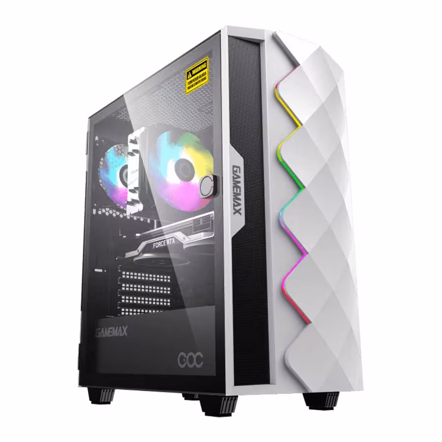 قیمت و خرید کیس کامپیوتر گیم مکس مدل Diamond COC WT | یاس ارتباط