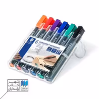 ماژیک لوموکالر پرمننت 6 رنگ Lumocolor 352 wp6