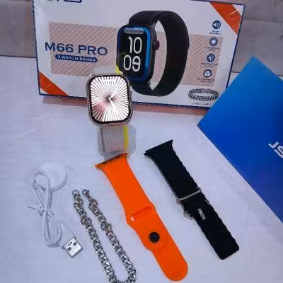 ساعت هوشمند سری جدید مدل M66 PRO سه بند و دستبند