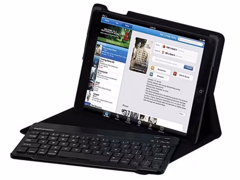 کیف کیبورد دار بی سیم آیپد ایر پرومیت Promate Bare Wireless Keyboard Case iPad Air