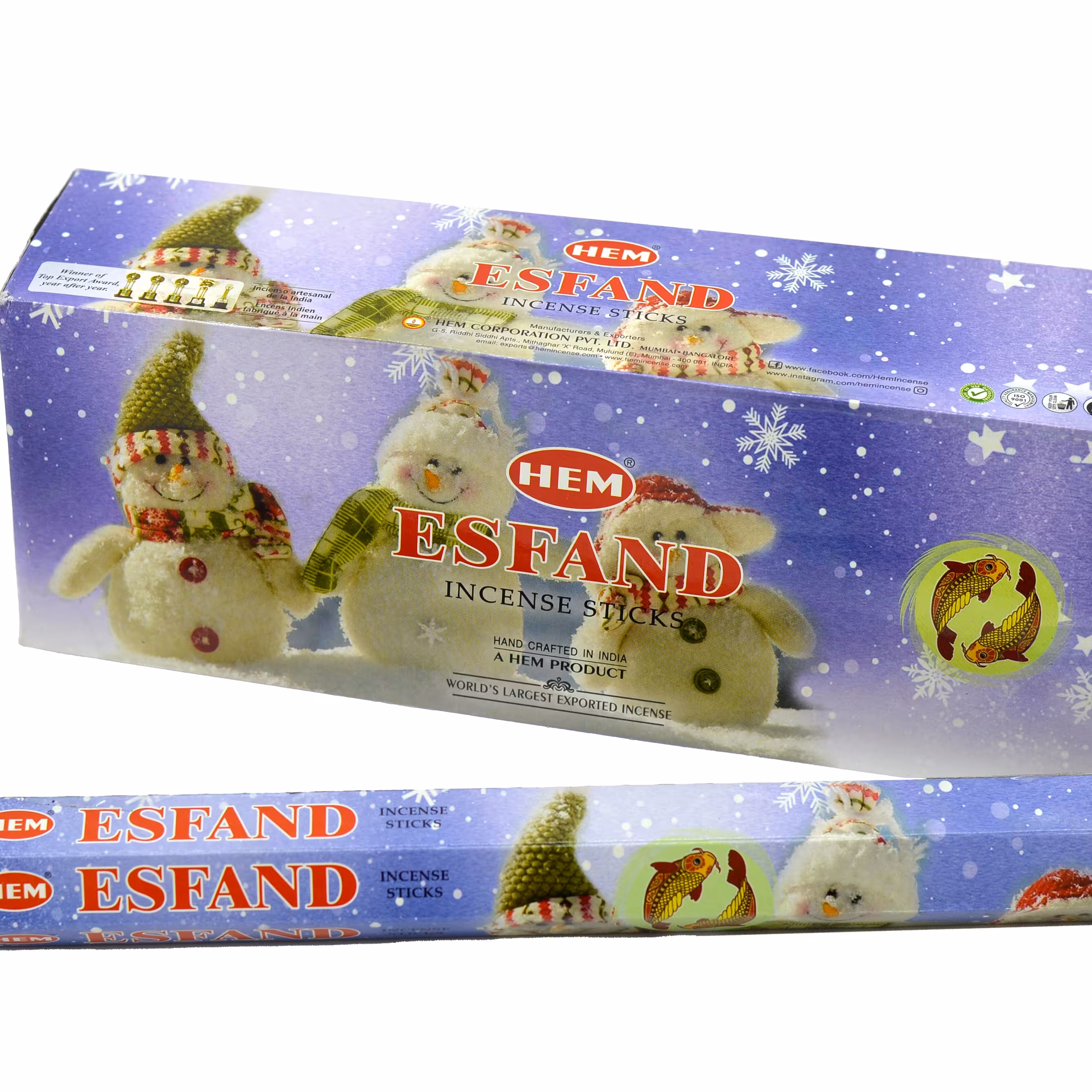 عود هم اسفند پک 6 عدد 