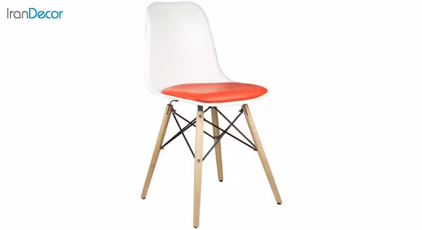 صندلی پایه ایفلی چوبی هوگر مدل SH102WN