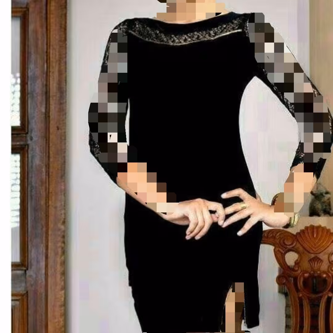 تونیک آستین گیپور زنانه