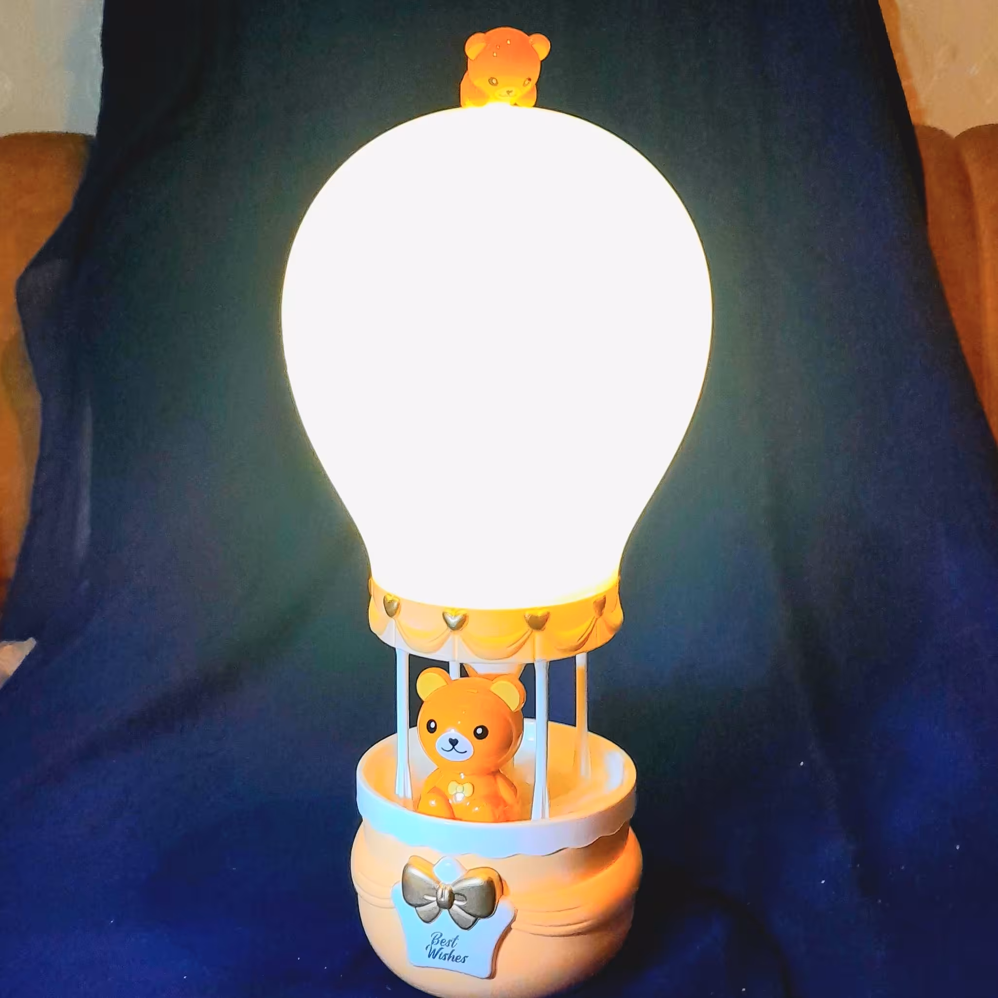 چراغ خواب کودک بالونی خرس پاندا در3 رنگ