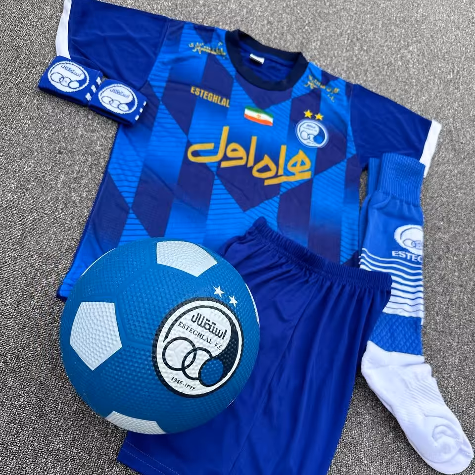 ست  تیشرت شرت استقلال