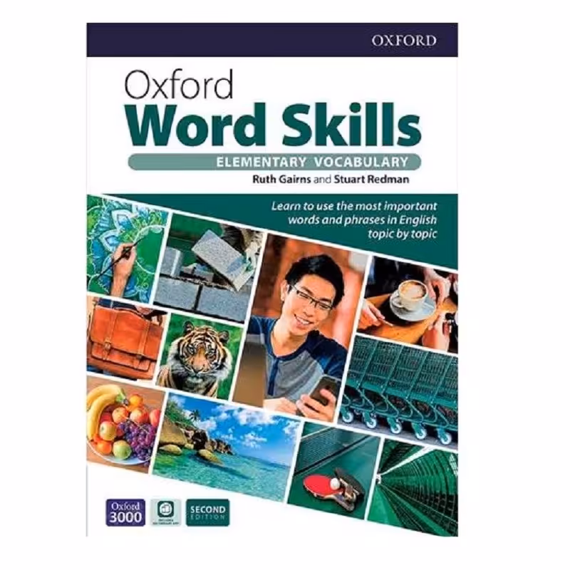 کتاب Oxford word skills Elementary Second edition رحلی 