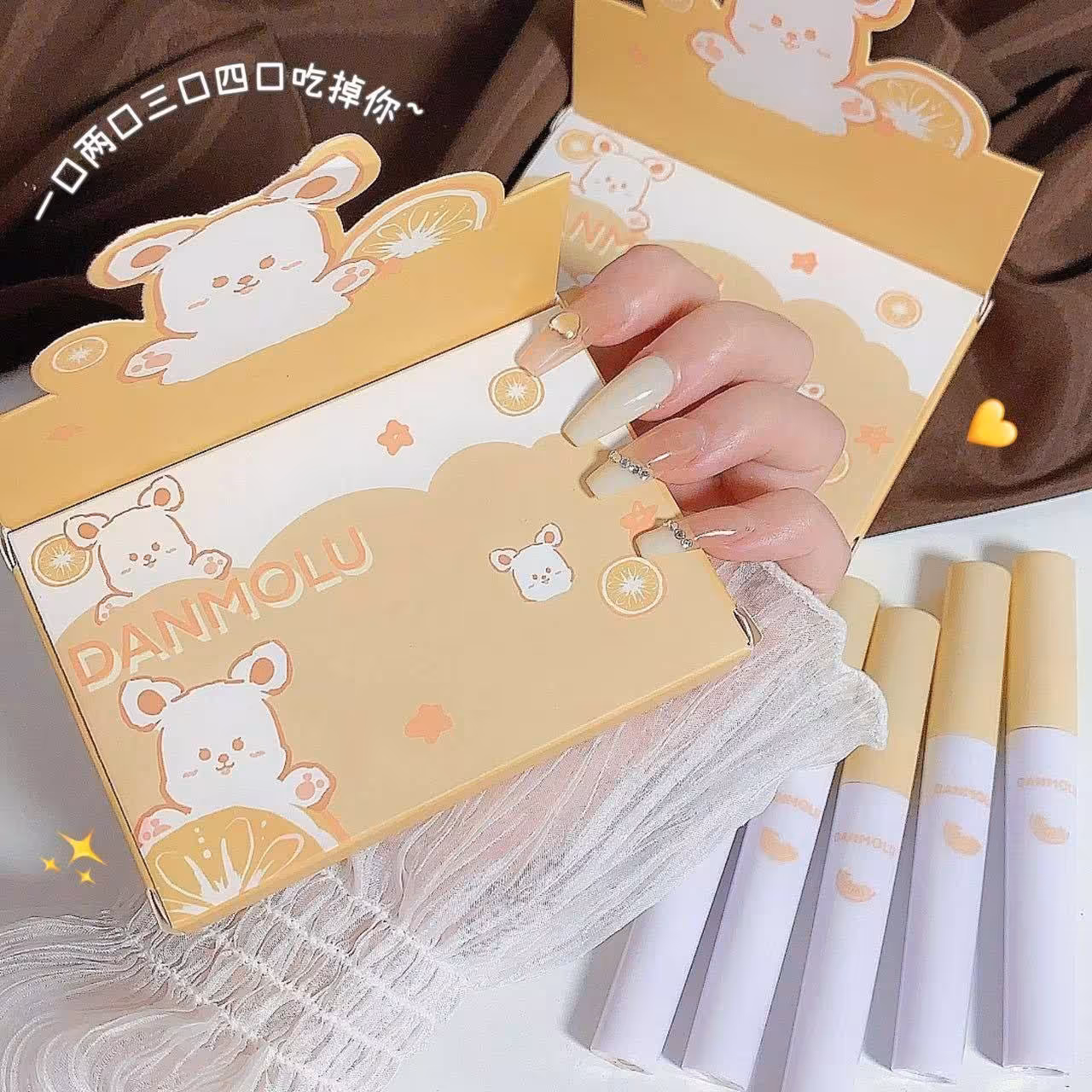 تینت  لب پرتقالی