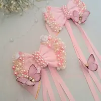 پاپیون جواهردوزی دنباله دار پروانه ای