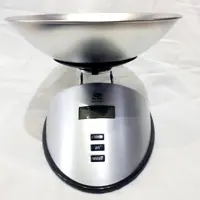 ترازو آشپز خانه دیجیتال 5 کیلویی نیوهوم (المان ) کاسه استیل