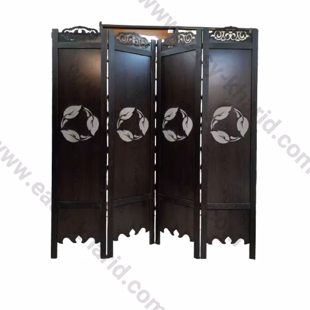 پاراوان چوبی حک لیزری کد 1064