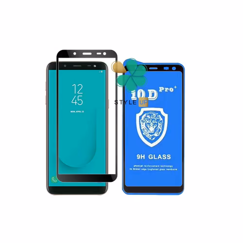 گلس تمام صفحه گوشی سامسونگ Galaxy J8 مدل 10D Pro
