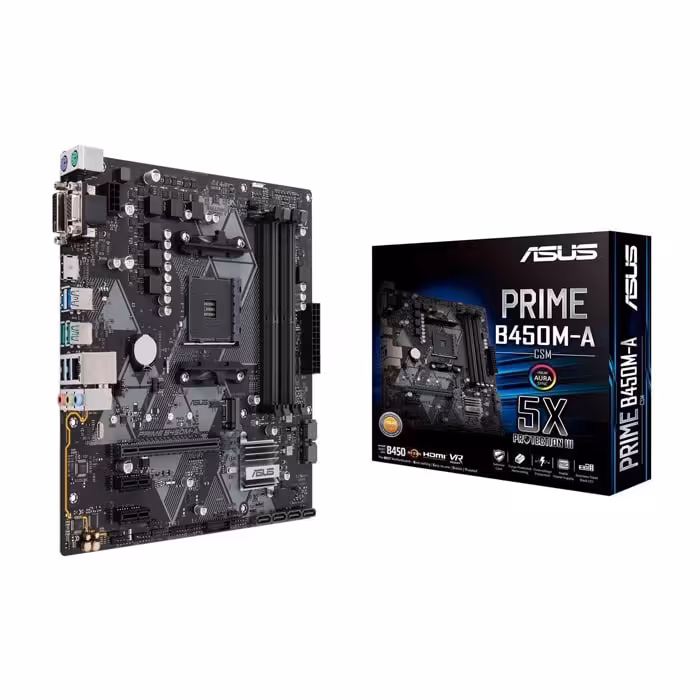 مادربرد ایسوس مدل ASUS PRIME B450M-A Motherboard-AM4