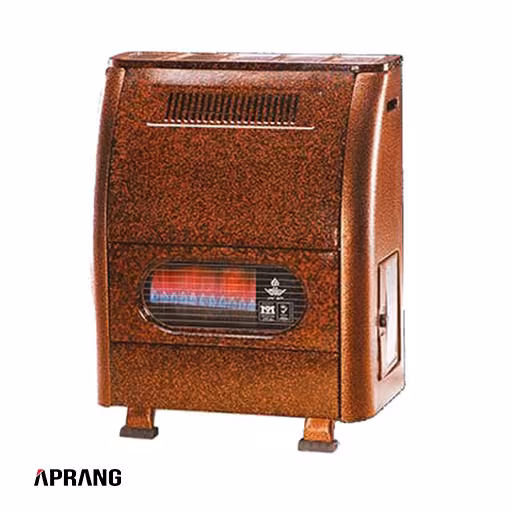 بخاری گازی شارق توس مدل شراره 80 - مسی