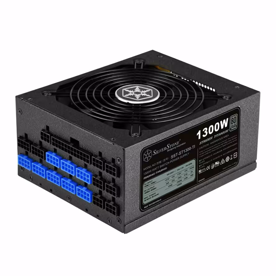 پاور 1300 وات سیلورستون ST1300-Ti TITANIUM Full Modular