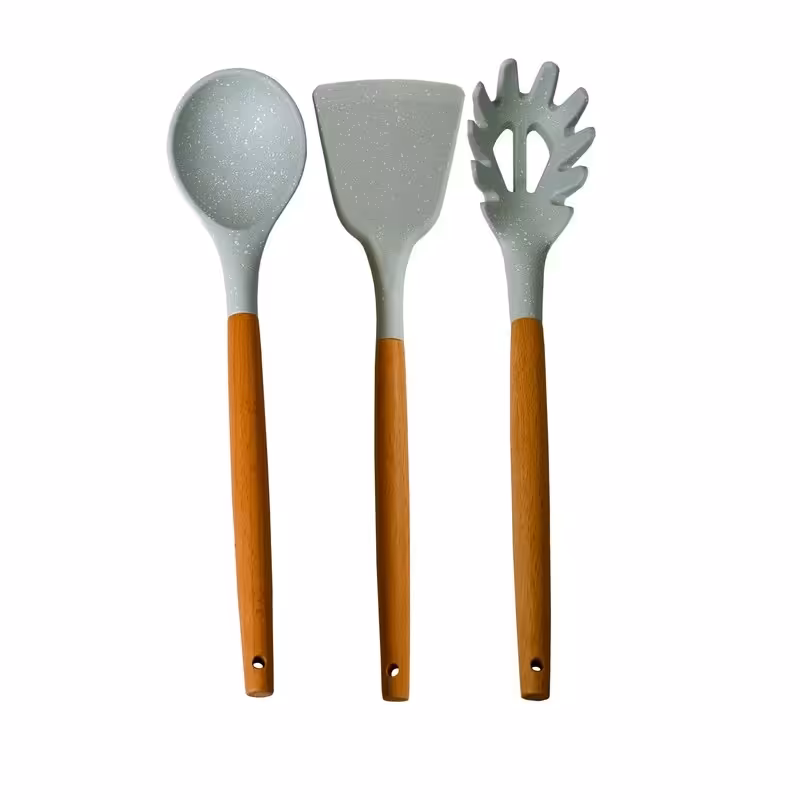 سرویس کفگیر ملاقه 3پا رچه شنگیا-سرویس اشپزخانه