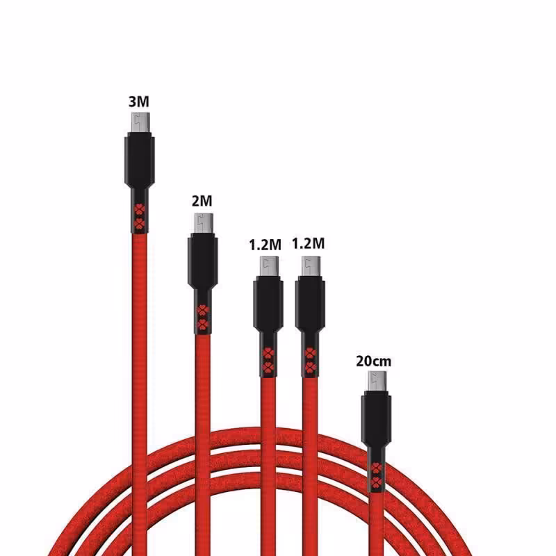کابل شارژ  میکرو  کلومن مدل KD-30 بسته 5 عددی 
