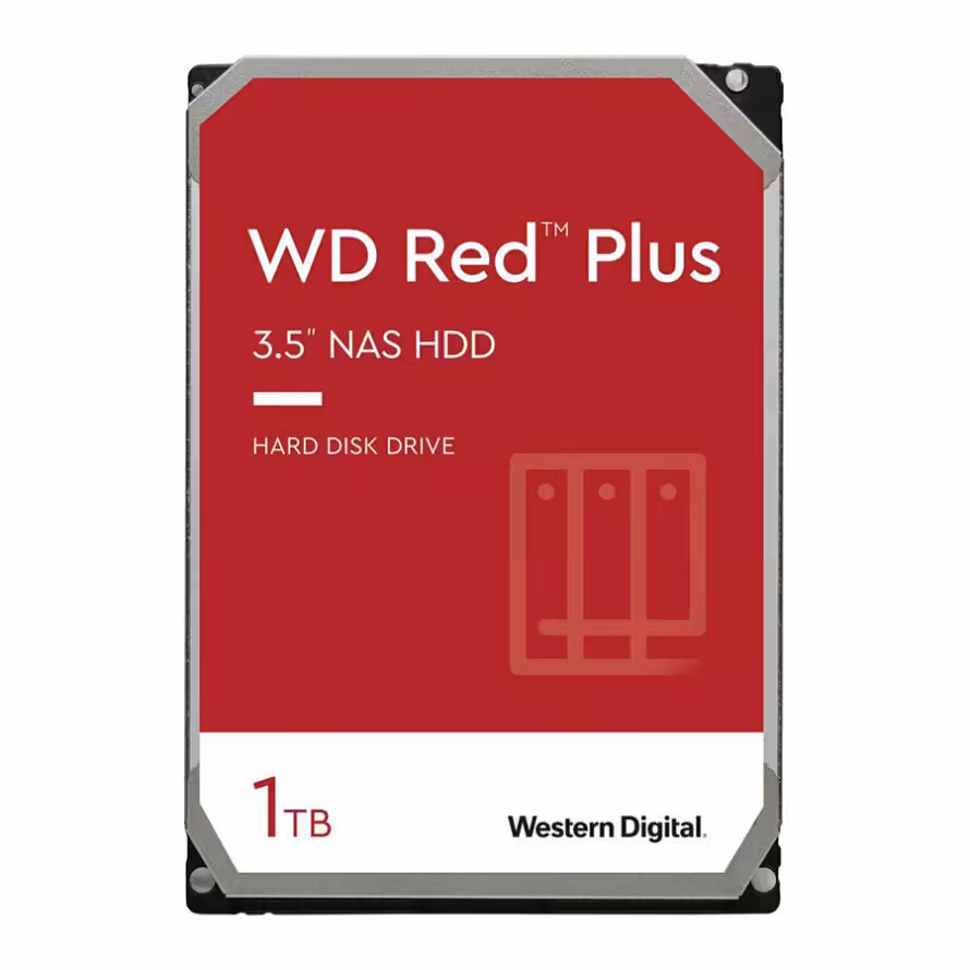 هارد اینترنال 3.5 اینچ وسترن دیجیتال WD Red Plus NAS 1TB