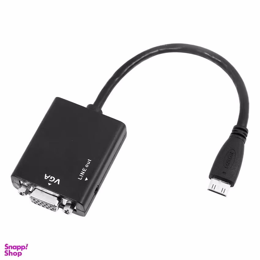 تبدیل Mini HDMI VGA بافو (Bafo) مدل BF-2621