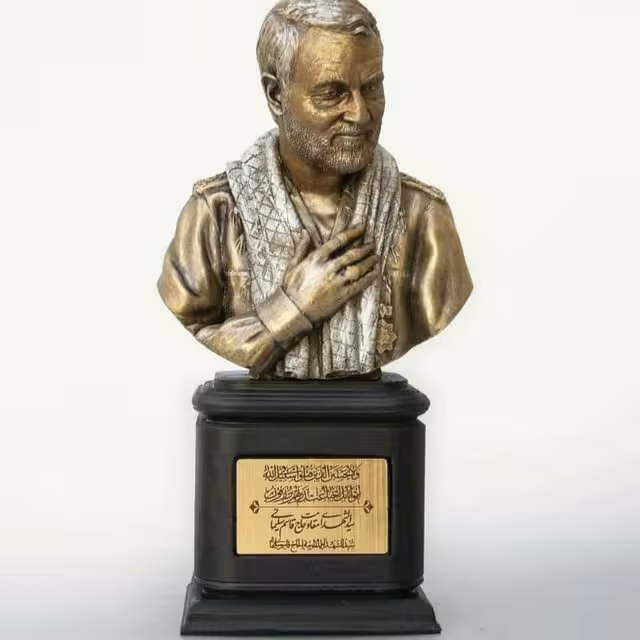 تندیس شهید حاج قاسم سلیمانی