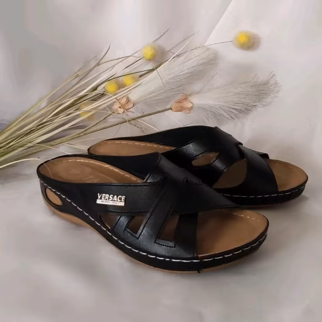 صندل طبی زنانه مشکی