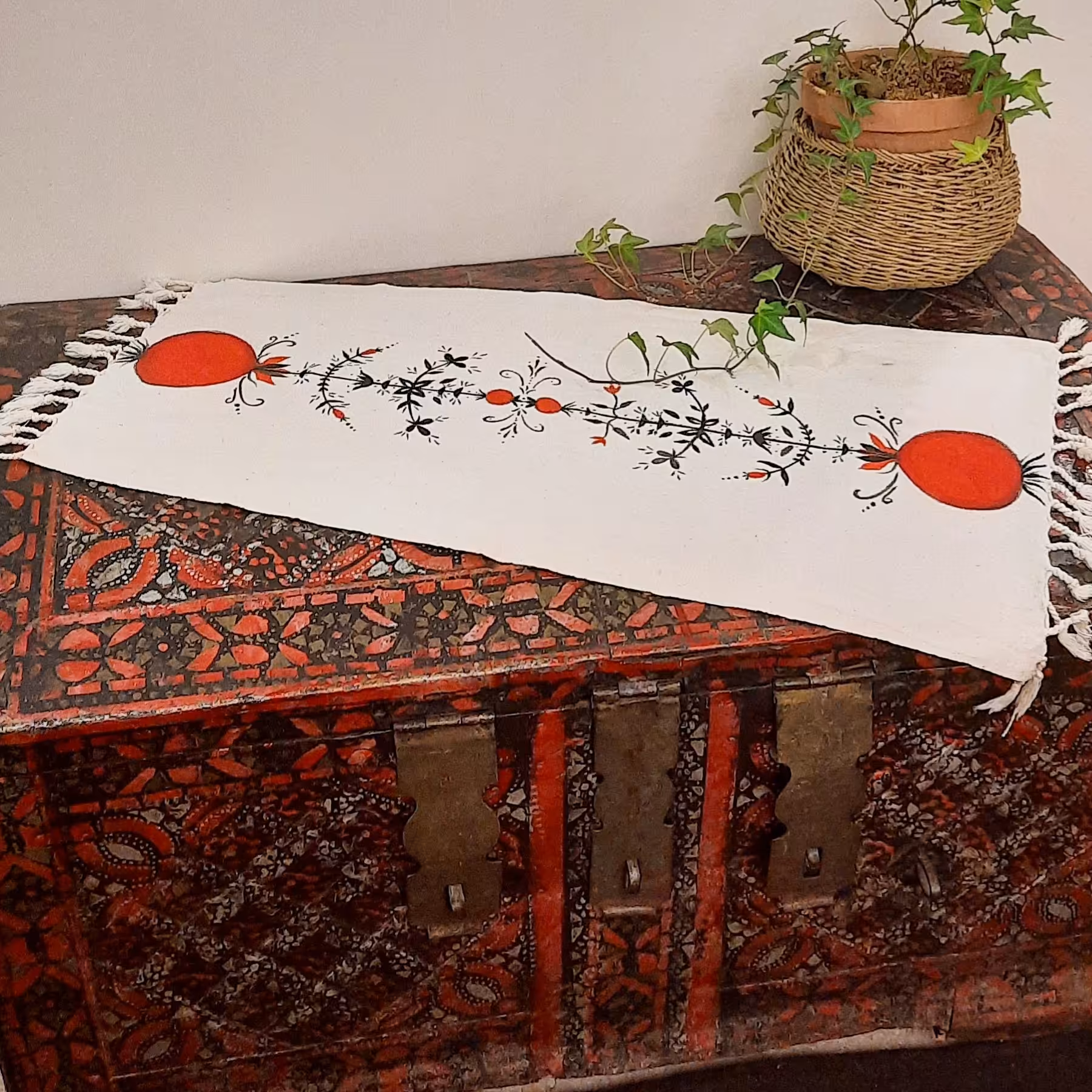 رانر نقاشی روی پارچه