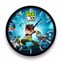 ساعت دیواری  راویتا مدل بن تن کد 3423 در رنگ های مشکی و سفید 