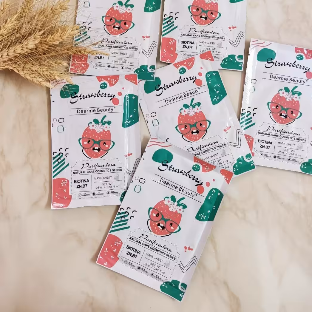 ماسک ورقه ای توت فرنگی 