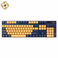 کیبورد مخصوص بازی مکانیکی رپو مدل V500PRO yellow blue