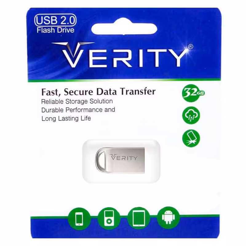 فلش 16 گیگ وریتی مدل V811 گارانتی مادام