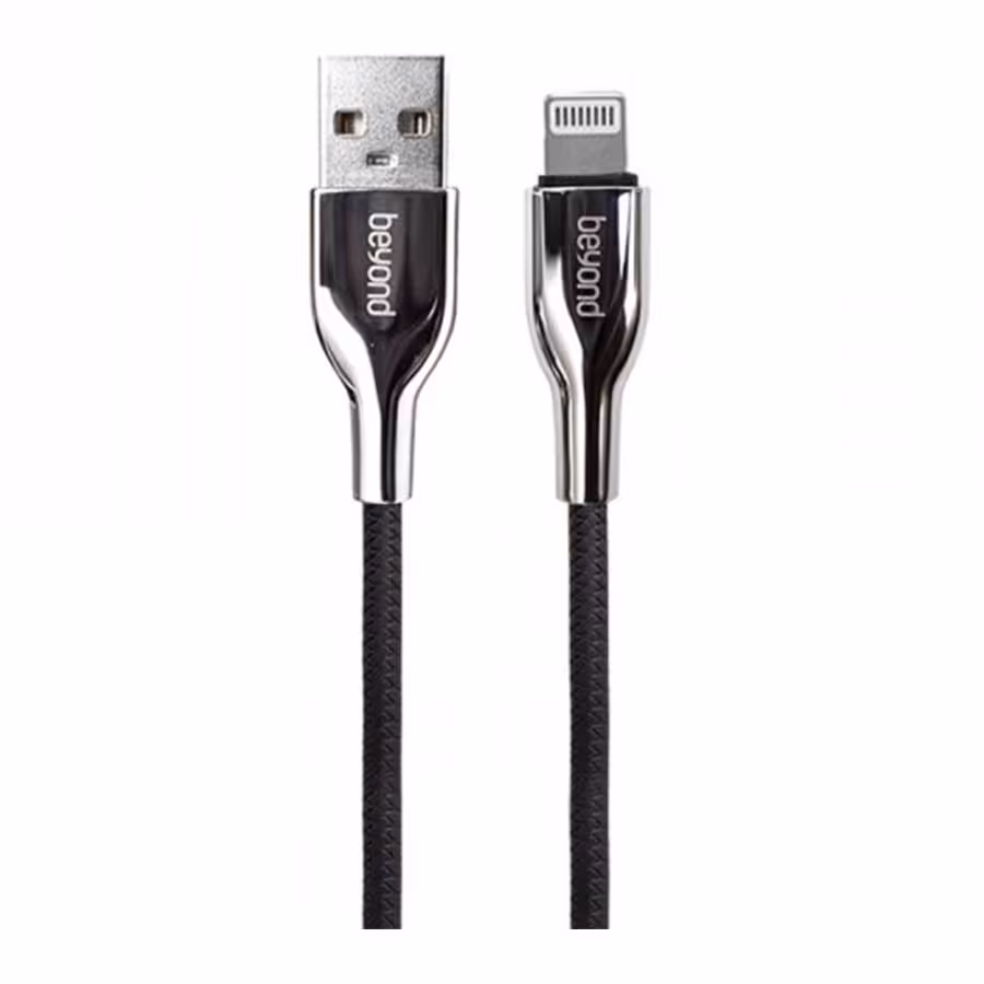 قیمت و خرید کابل تبدیل 1 متری USB به لایتنینگ بیاند مدل BA-568 | یاس ارتباط