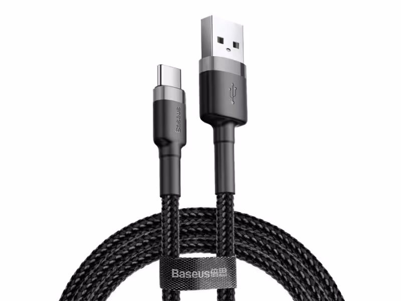 کابل شارژ و انتقال داده تایپ سی بیسوس Baseus Cafule Type-C Cable 2m 2A
