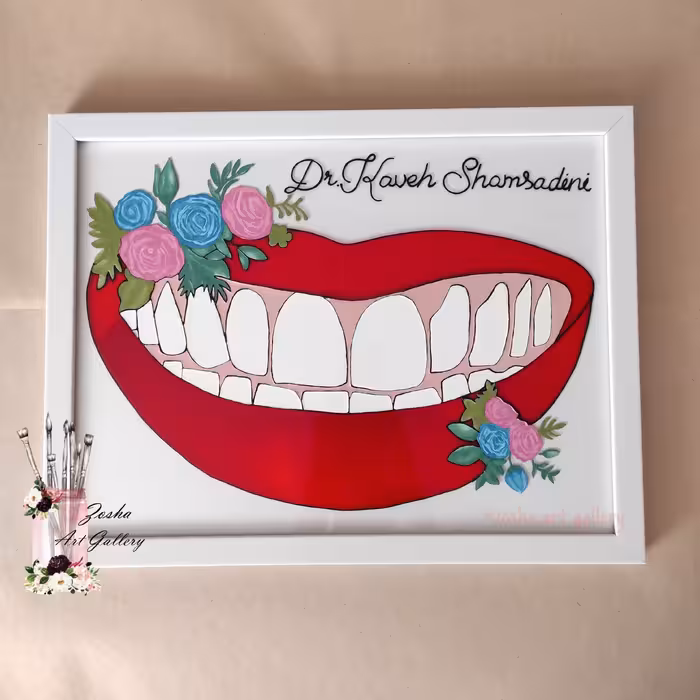 تابلو دندانپزشک