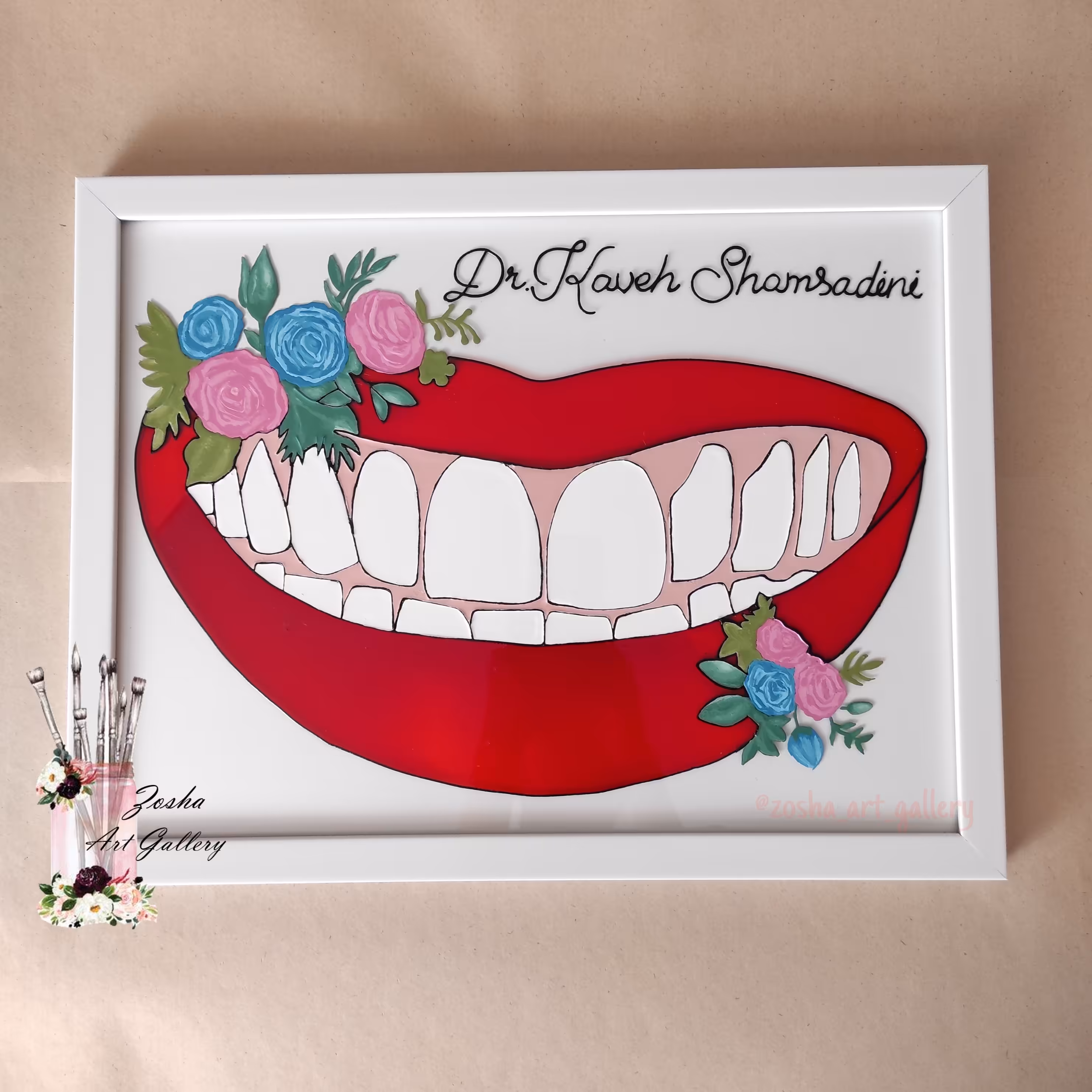 تابلو دندانپزشک