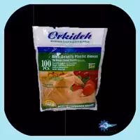 دستکش نایلونی ارکیده (12 بسته 100 عددی)